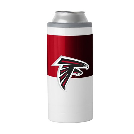 Logo Brands Atlanta Falcons 12oz Colorblock Slim Can Coolie 602-S12C-11
